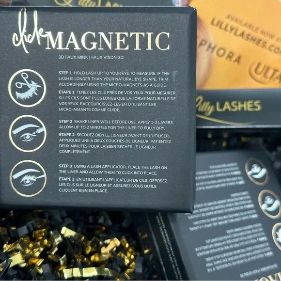 🌟SOLD 🌟🌟LILLY LASHES click MAGNETIC 3D faux mink lashes - Picture 7 of 7